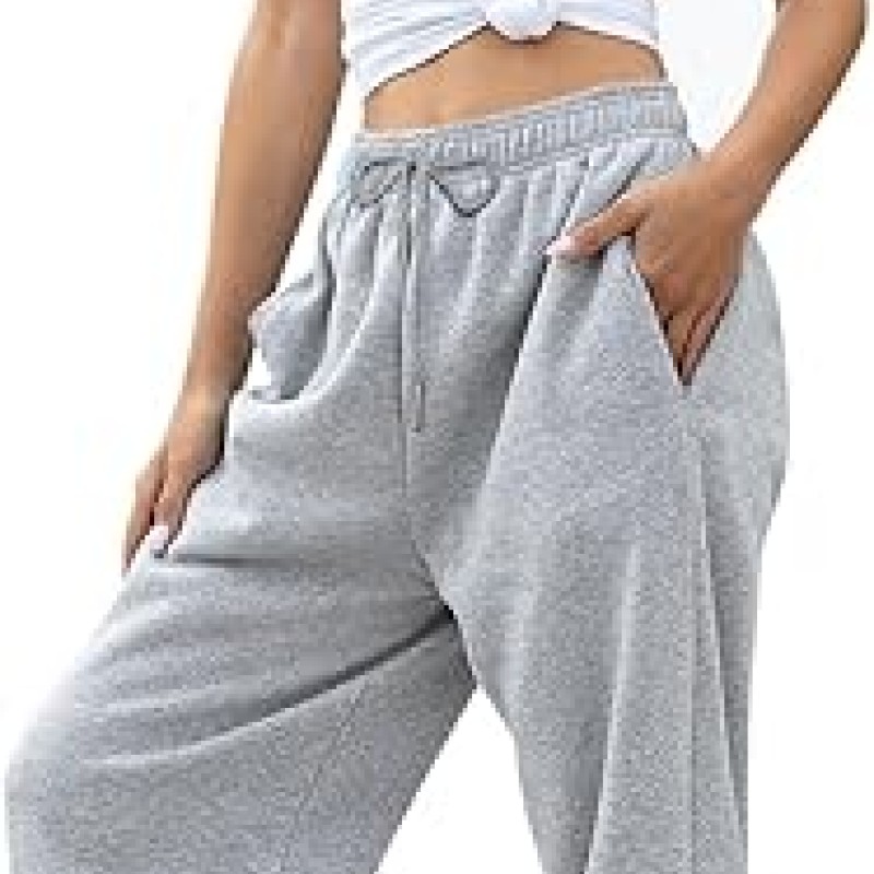 Cinch Bottom Sweatpants with Pockets