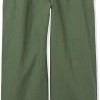 Women's Linen Blend Drawstring Relaxed Fit Wide Leg Pant (Available in Plus Size)