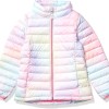 Girls and Toddlers' Lightweight Water-Resistant Packable Mock Puffer Jacket