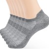 Ankle Socks Womens and Men Thin Athletic Running Low Cut No Show Socks With Heel Tab 6 Pairs