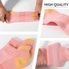 Running Ankle Socks for Women Athletic Cotton Cushioned 5 Pairs Workout No Show Socks Women