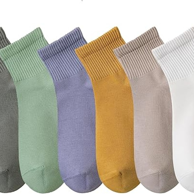 Womens Mini Crew Ankle Socks Athletic Casual Cotton Socks for Women